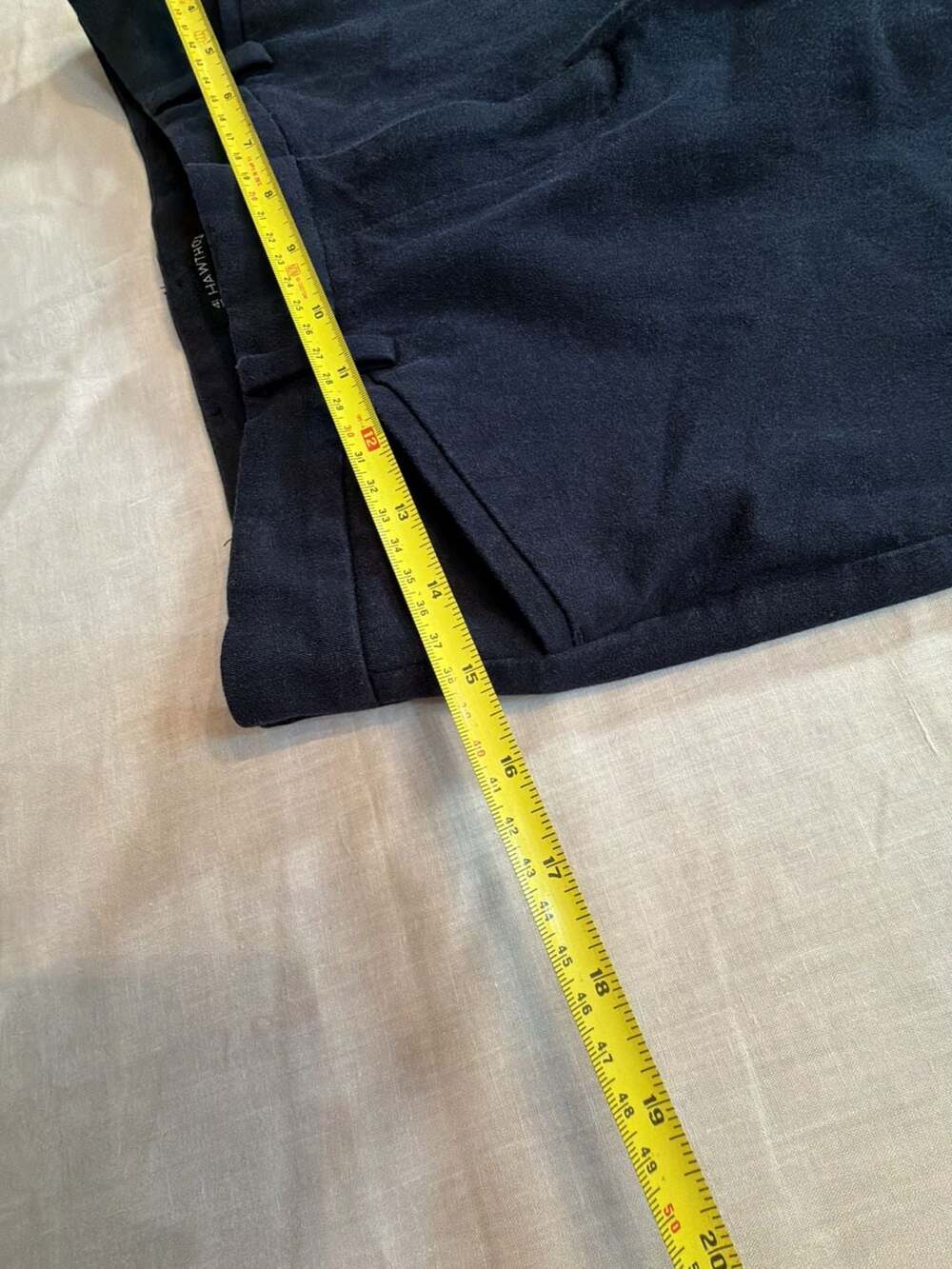 41 Hawthorn Women's Navy Blue Trousers Size 6 - Picture 4 of 5
